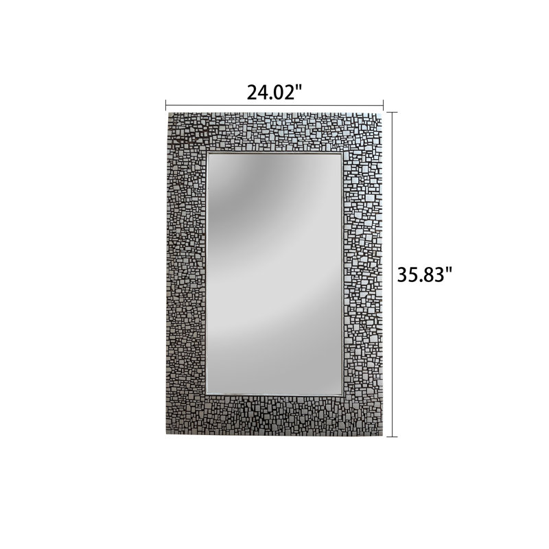 Everly Quinn Rectangle Wall Mirror Wayfair